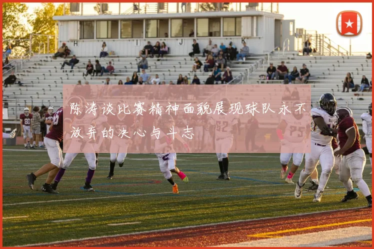 陈涛谈比赛精神面貌展现球队永不放弃的决心与斗志